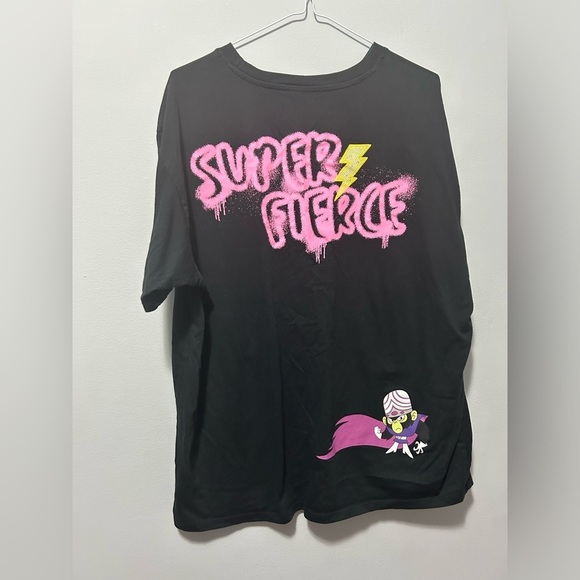 Power Puff Girls Jr. women’s oversized Crochet Knit Graphic Top - Picture 8 of 10